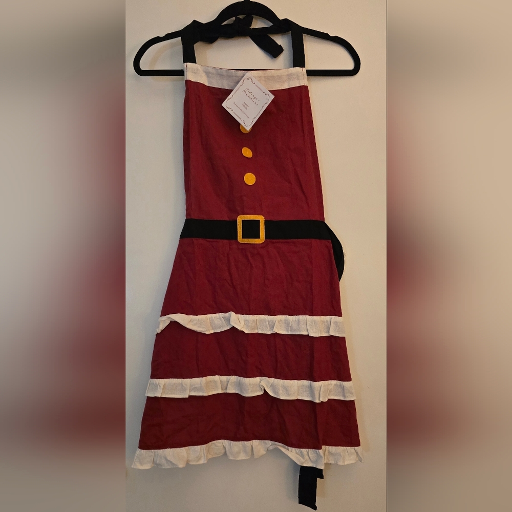 Mrs Claus Holiday Apron